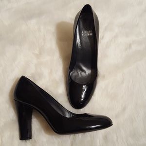 Stuart Weitzman Patent Pump